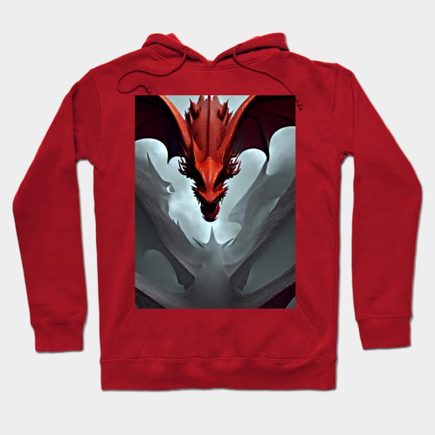 The Blood Wyrm Hoodie by Quotechella Merch